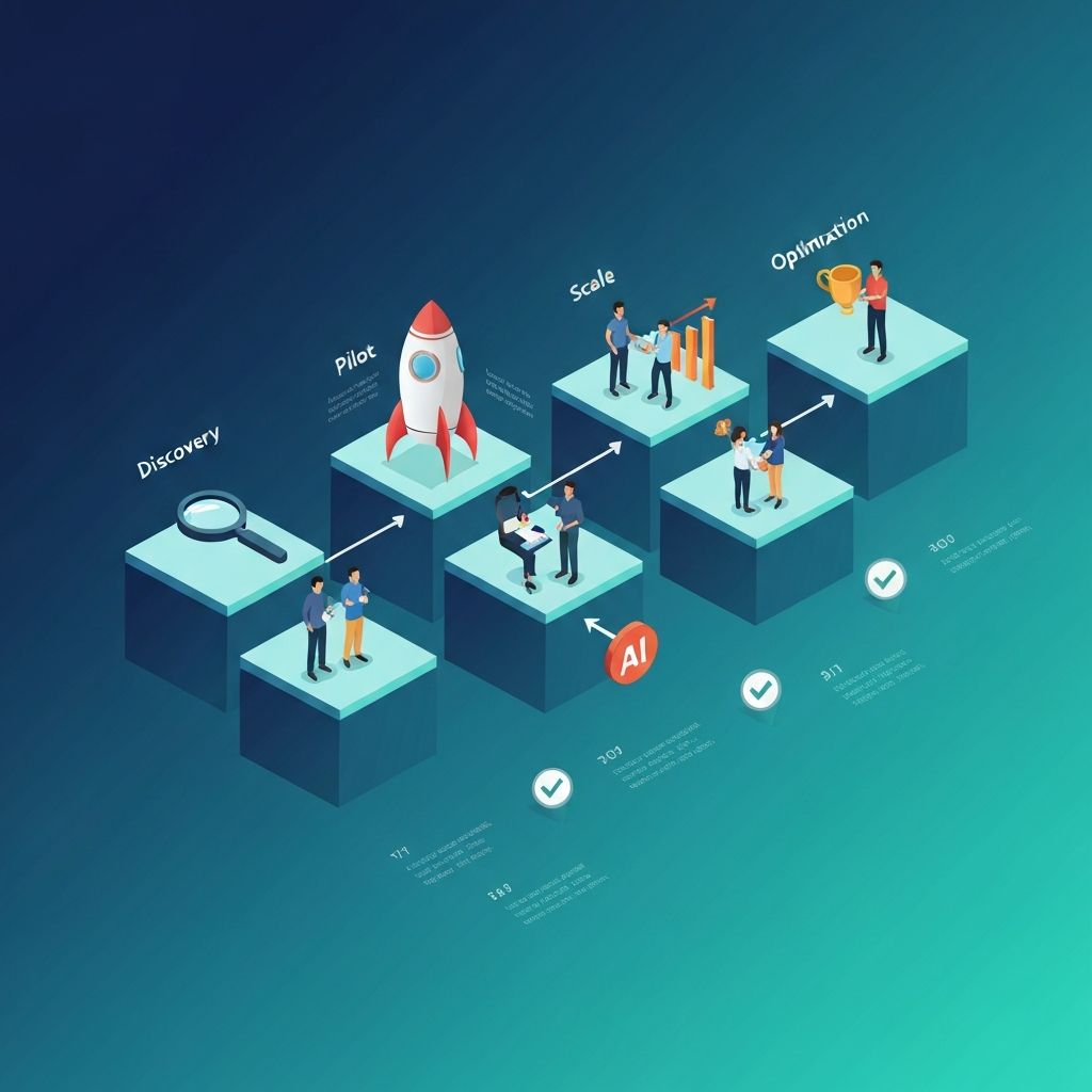 Roadmap visual de adopcion por fases